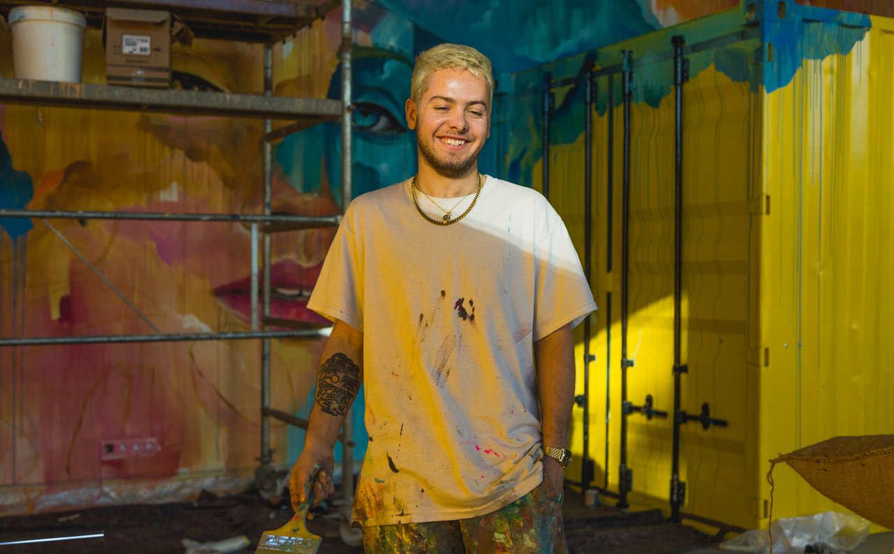 El artista urbano Misterpiro