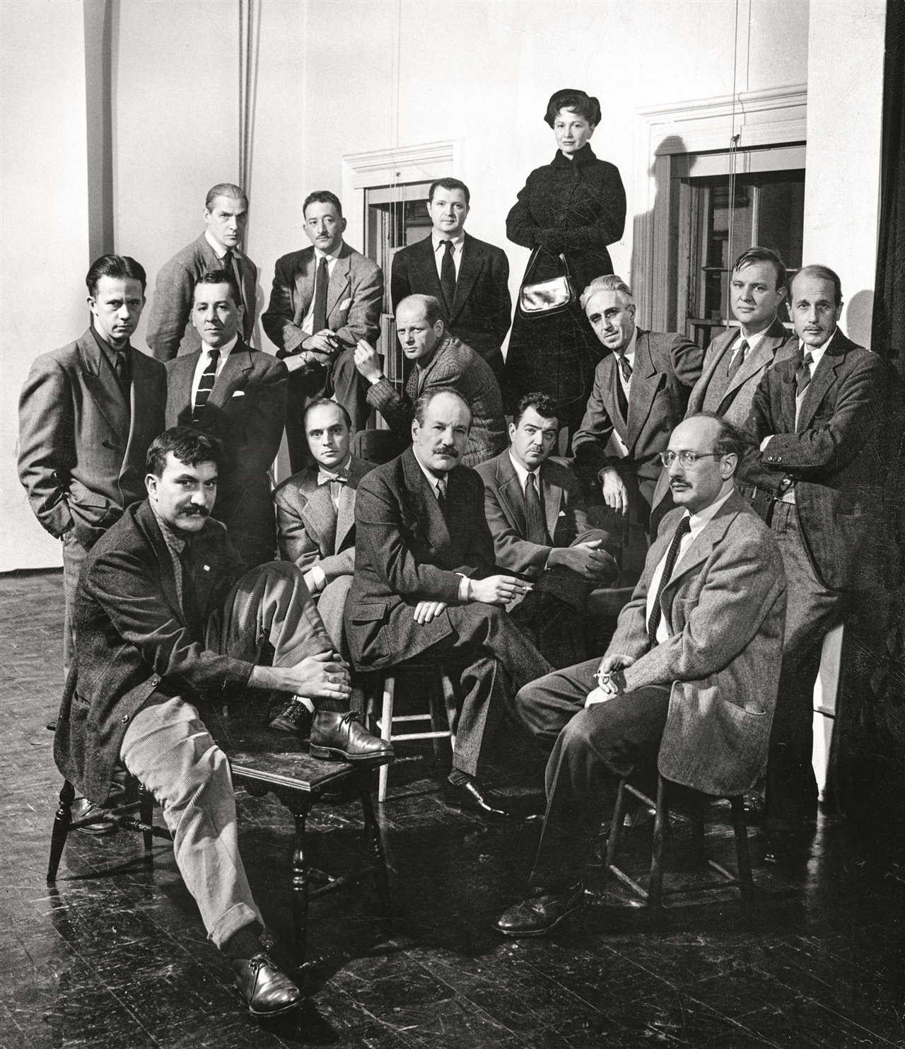 Hedda Sterne, artista, en 1951.  NinaLeen / The LIFE Picture Collection 