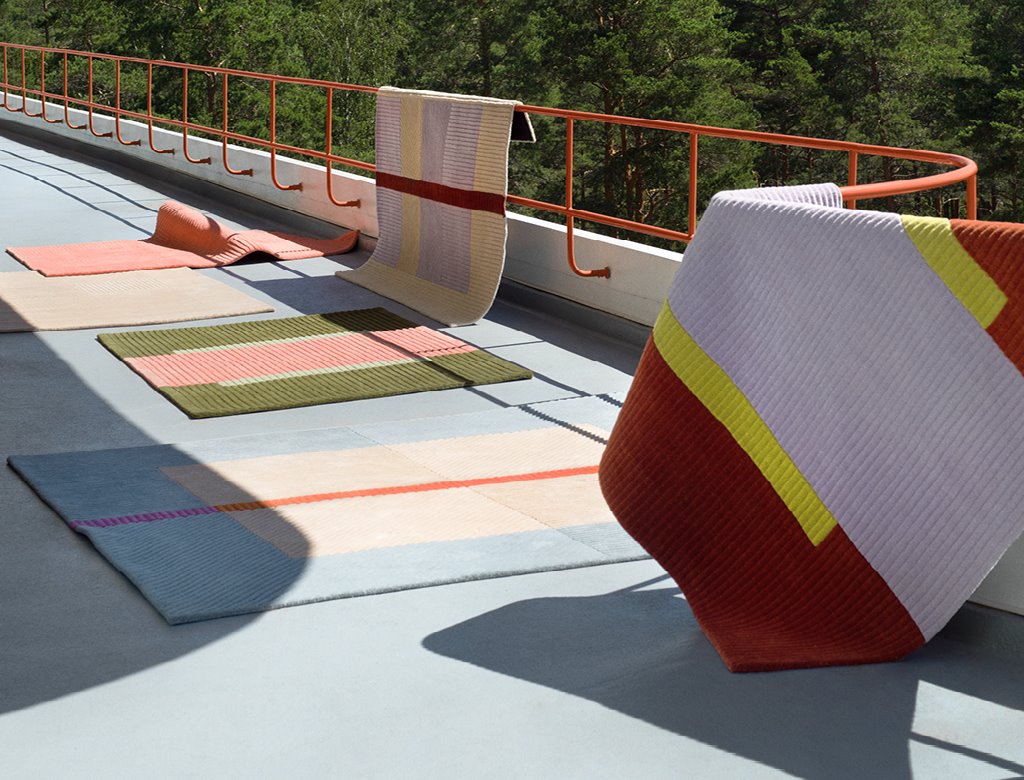 Colección de alfombras de Juslin Maunula para Finarte