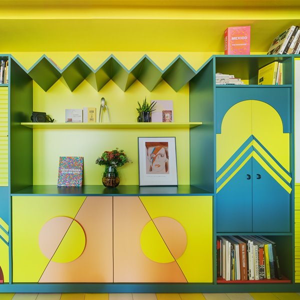 Este piso en Murcia de una pareja de arquitectos mezcla cuatro estilos totalmente distintos
