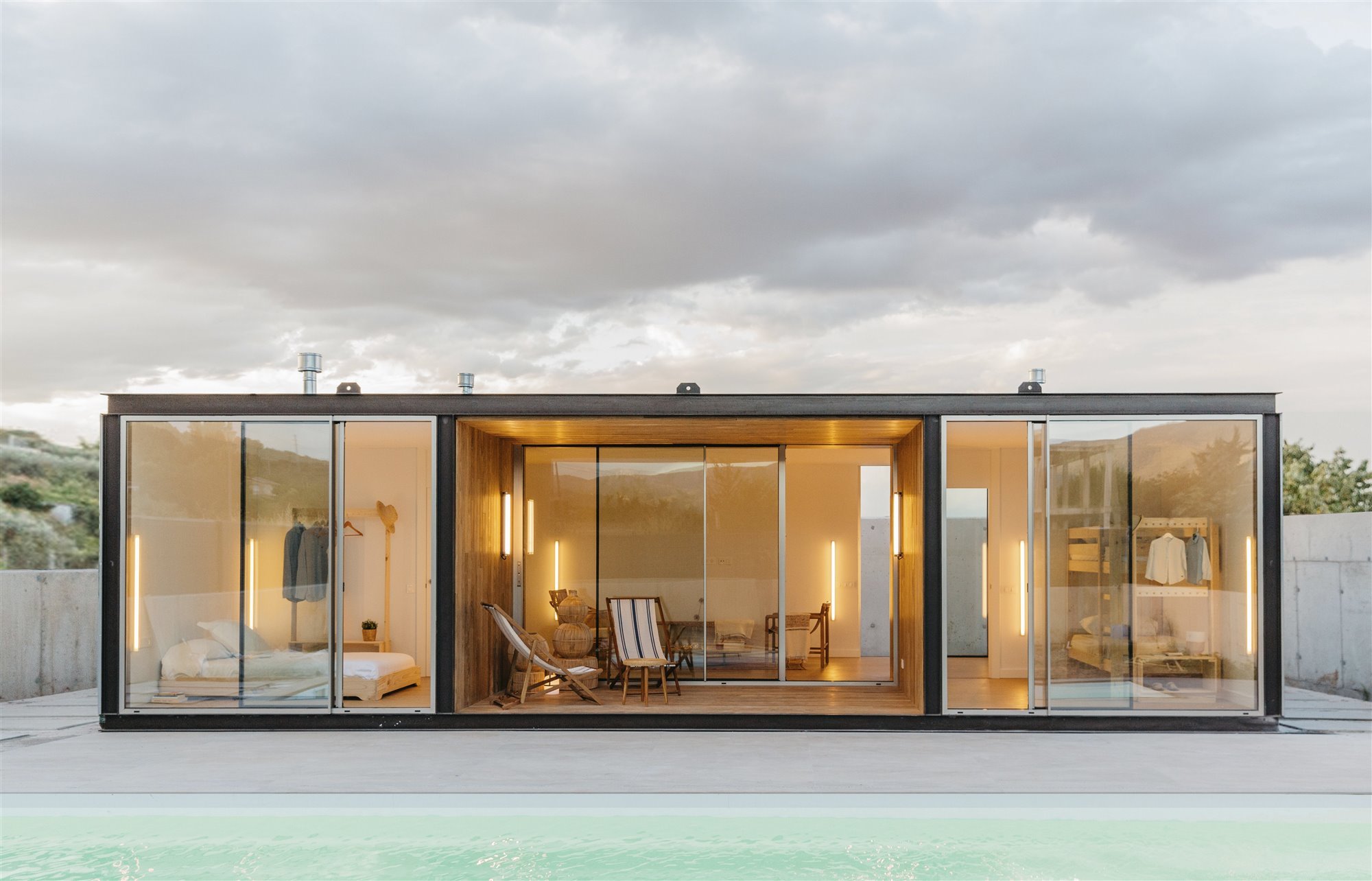 Una casa modular de 60 metros en La Rioja construida en 60 días