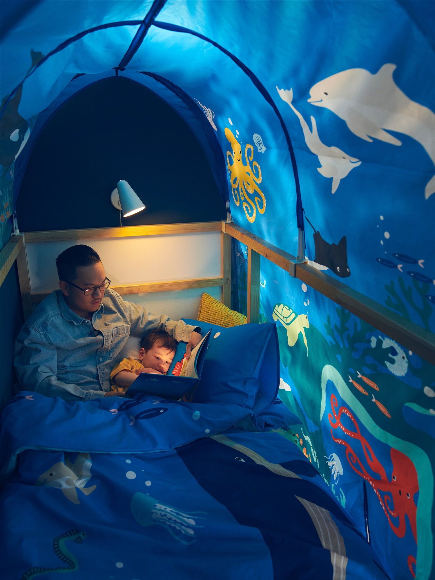 dosel y ropa de cama niños Ikea