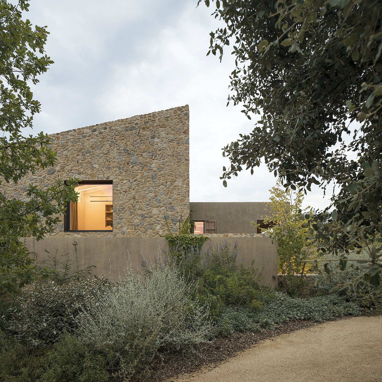 Casa Costa Brava. En volumetría