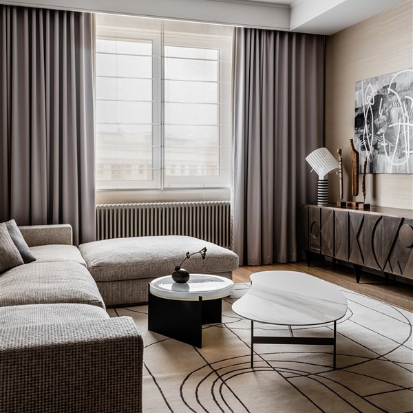 ¿Qué es el estilo ecléctico? El interiorismo de este piso tiene la respuesta