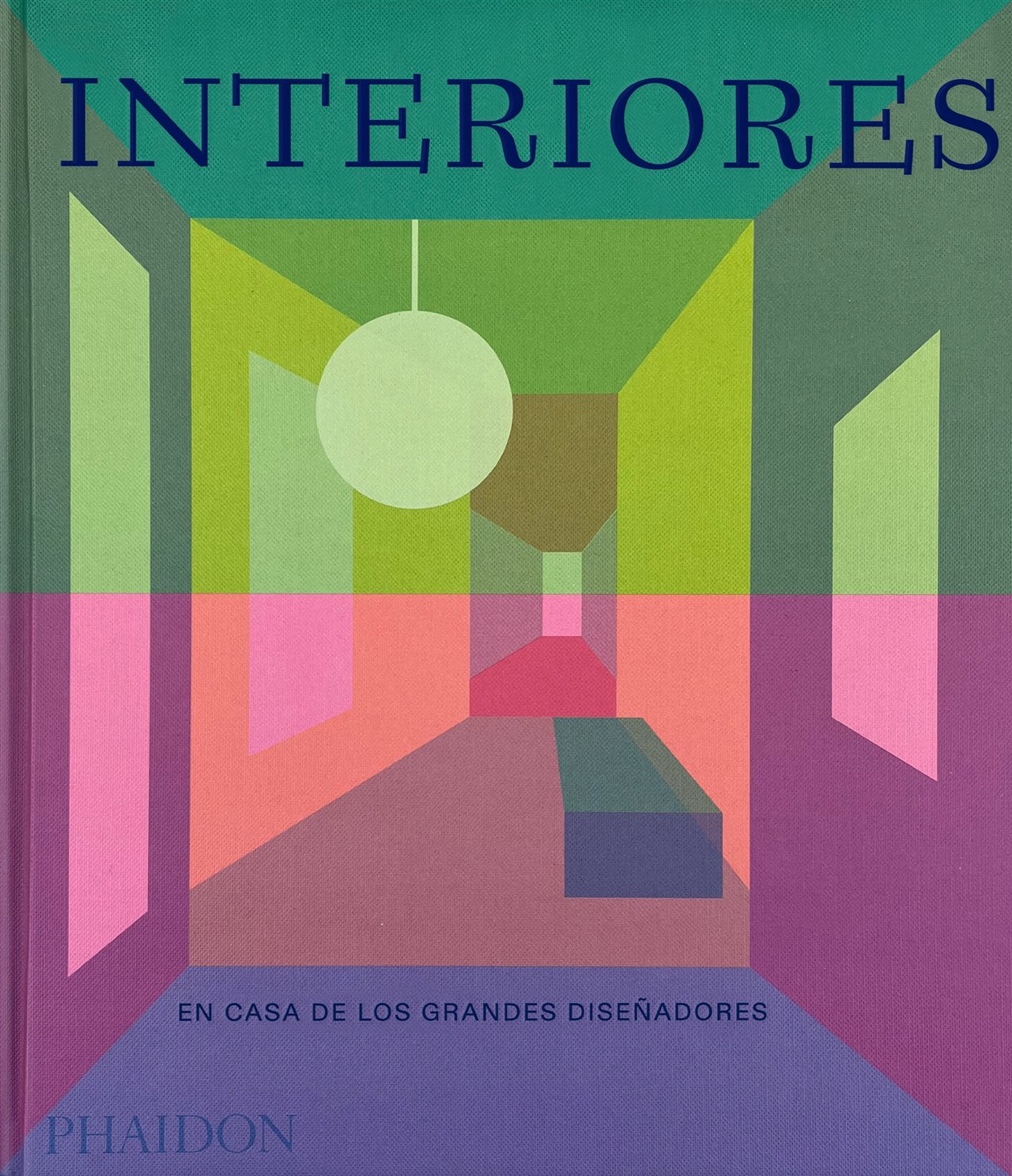 Portada del libro "Interiores", de Phaidon