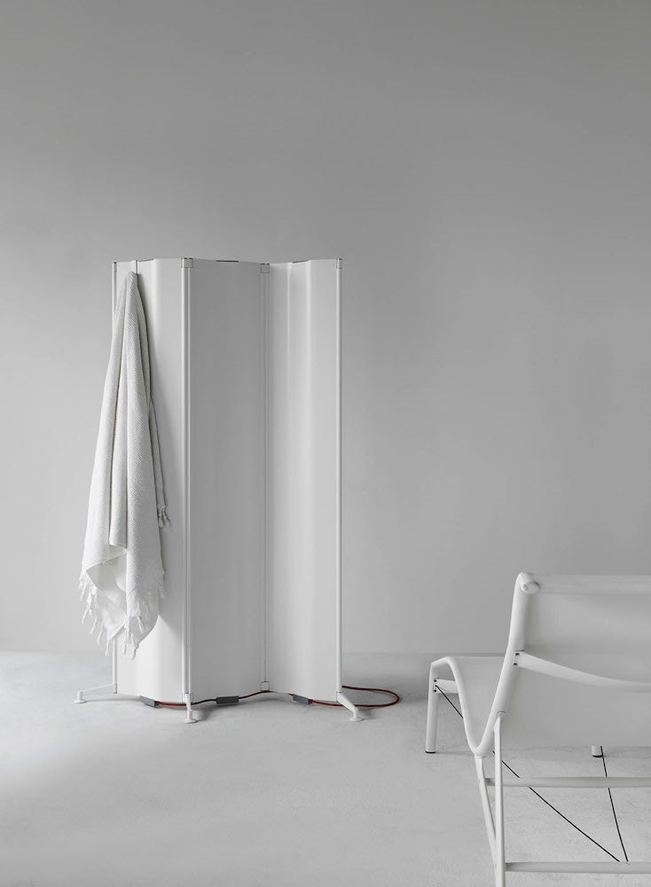 Radiador Origami, de Alberto Meda, galardonado con el Premio Salone del Mobile Milano 2016.
