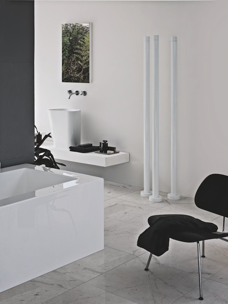 Radiador exento t.b.t., diseño de Ludovica+Roberto Palomba (2005).