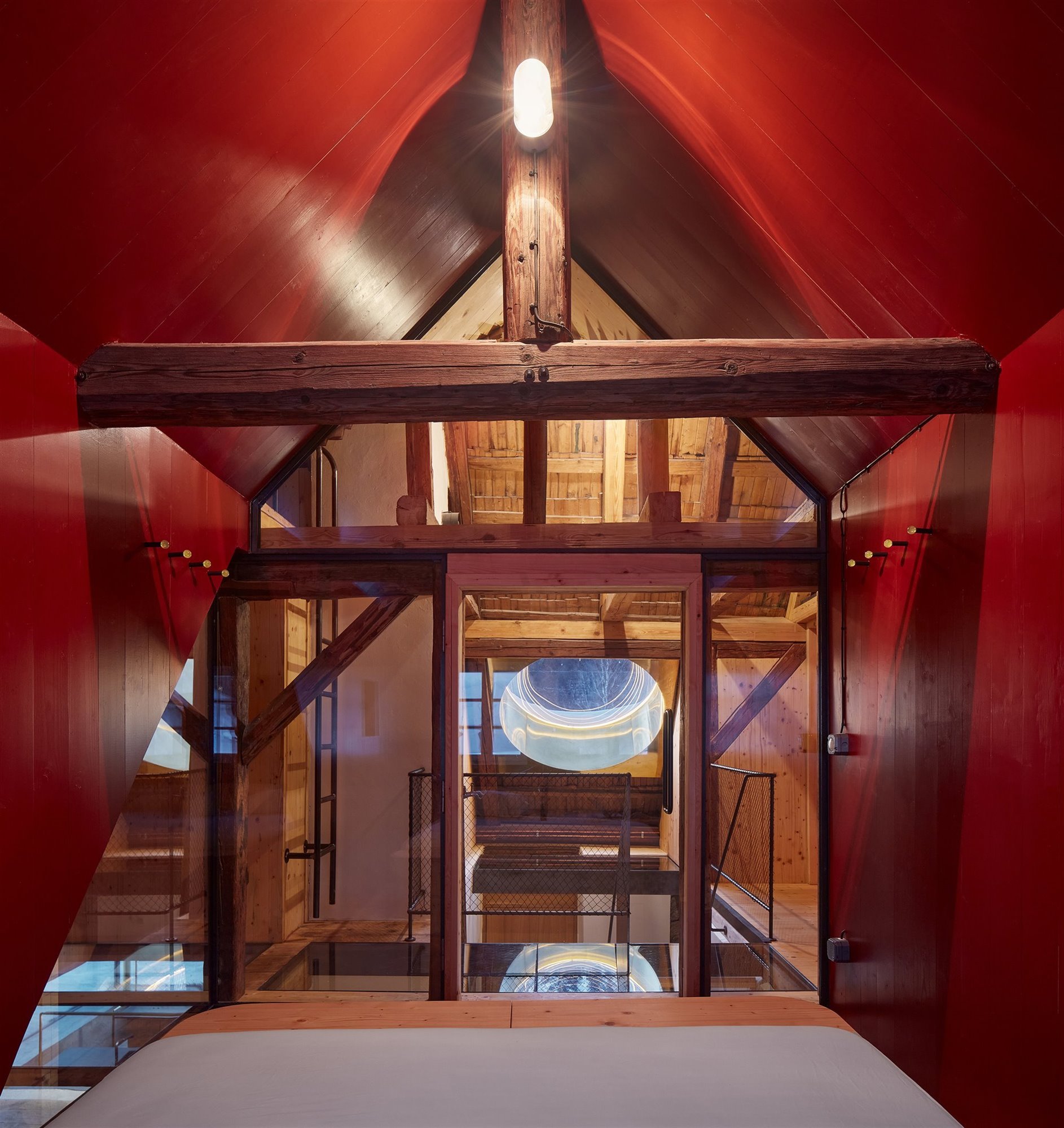 dormitorio cabaña