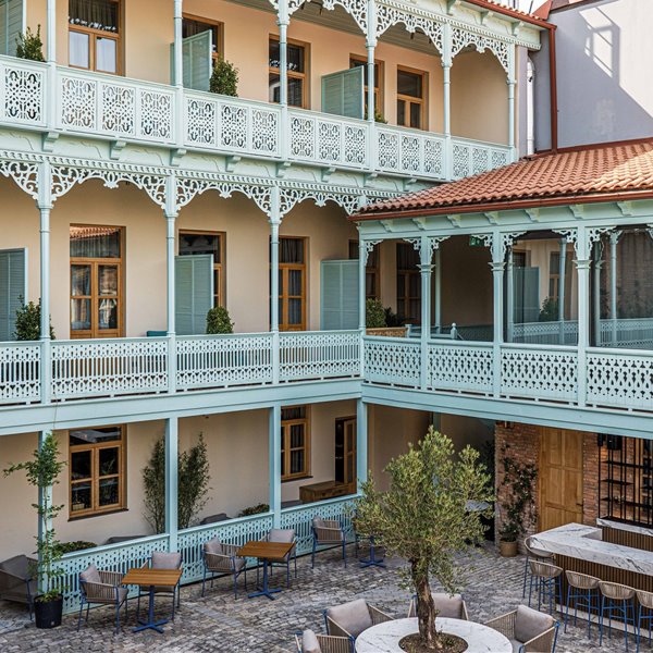 Arte local y tradición en este hotel de Tbilisi, la capital de moda