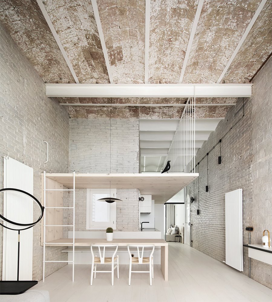piso diseño industrial minimalista y luminoso en barcelona 2