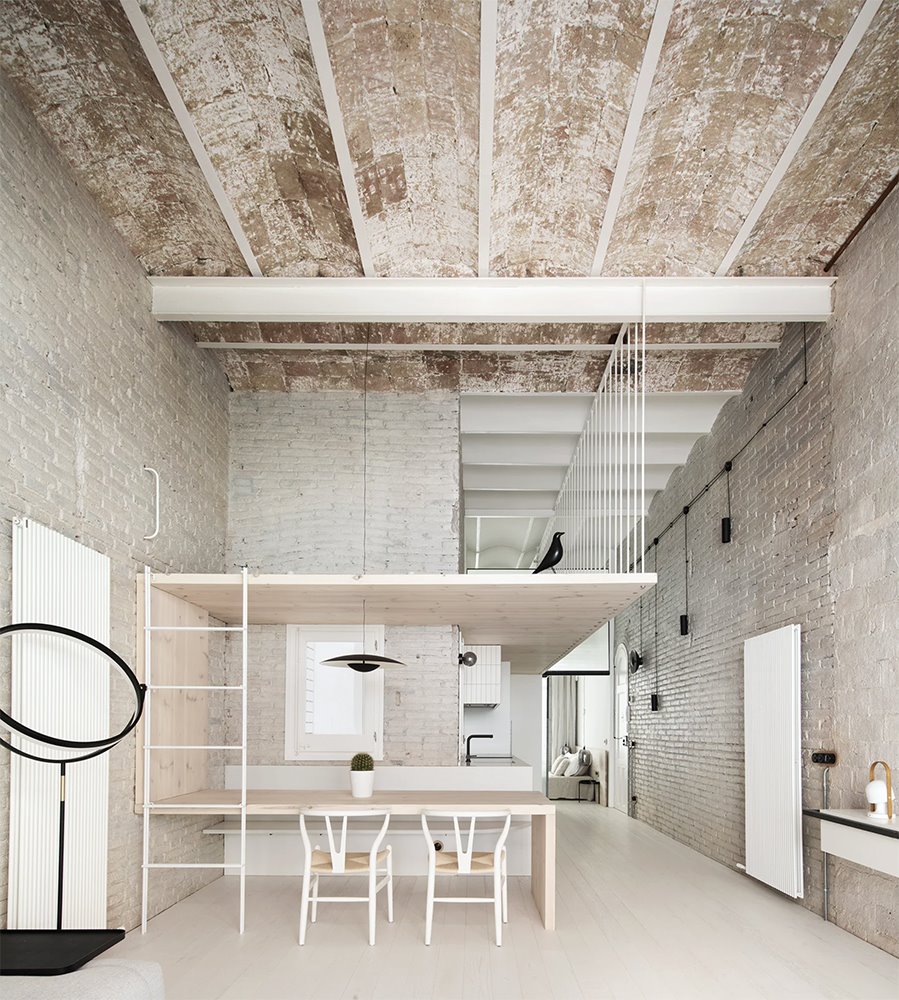 piso diseño industrial minimalista y luminoso en barcelona 2