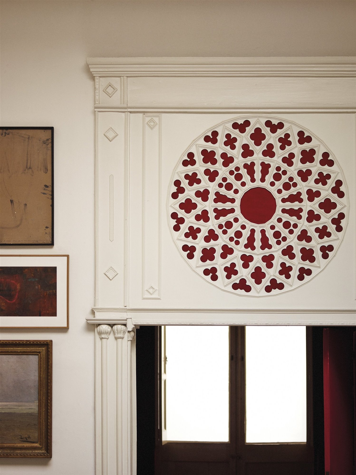 Casa Leopoldo Pomés rosetón