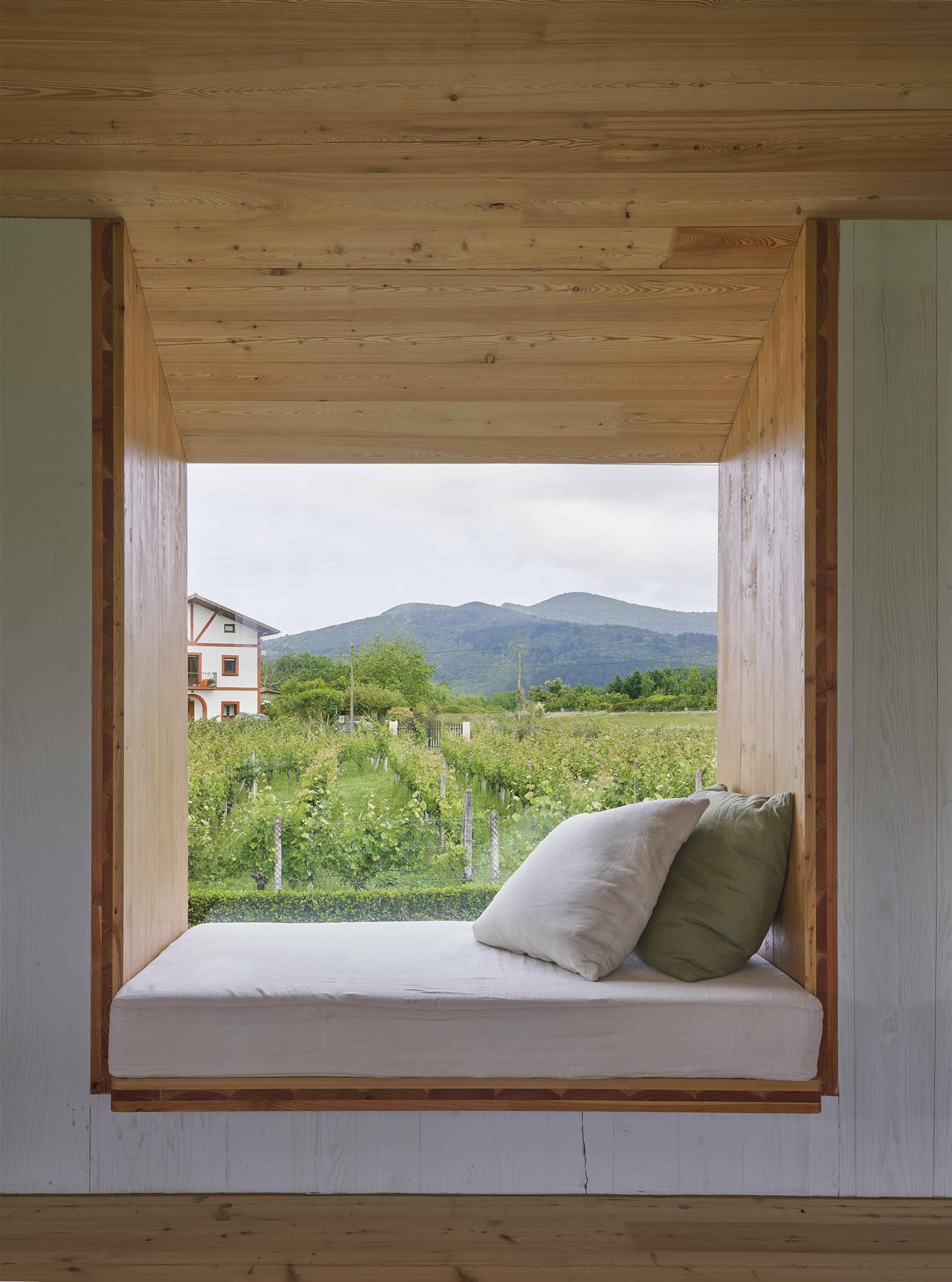 Casa pasiva arteaga ventana
