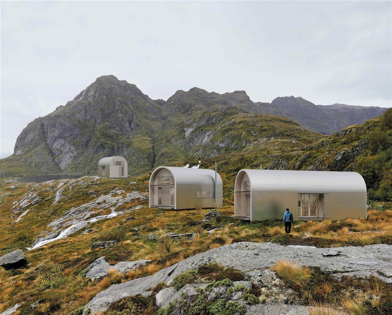 Casas modulares mohma, de Woodville