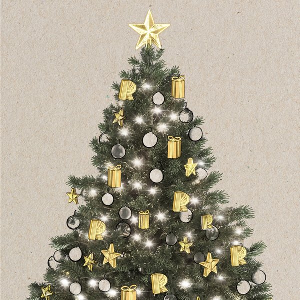 Ya están aquí los árboles de Navidad más lujosos (y solidarios) 