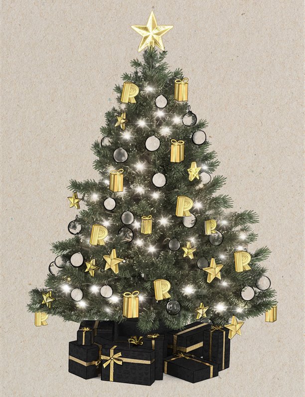 Ya están aquí los árboles de Navidad más lujosos (y solidarios) 