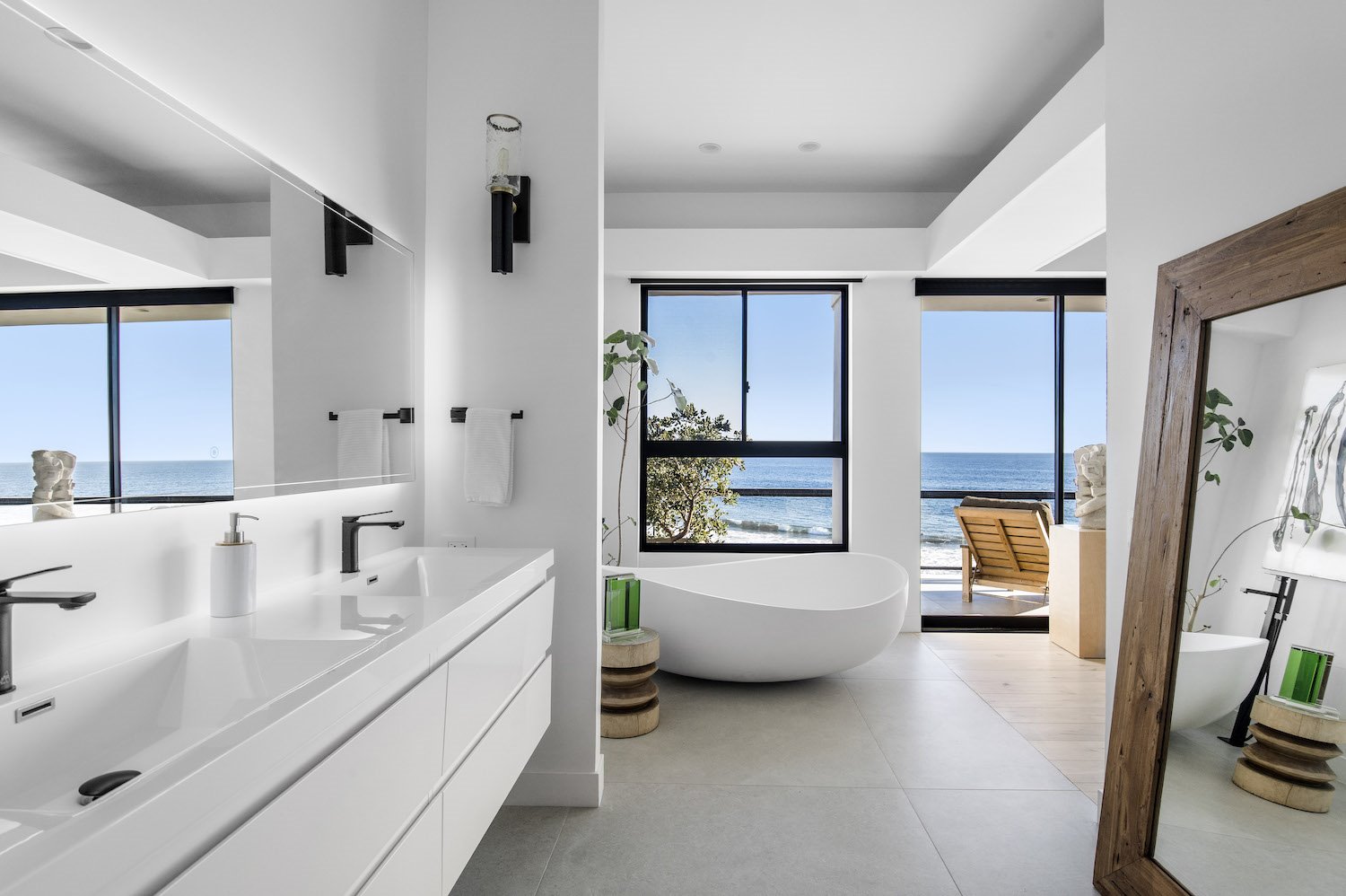 casa steve mcqueen alic macgraw malibú baño 2