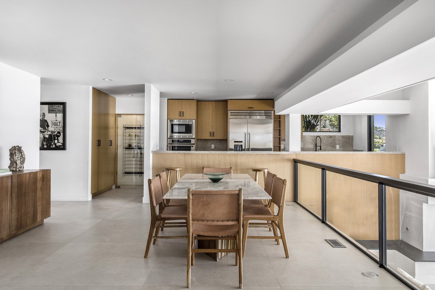 casa steve mcqueen alic macgraw malibú comedor cocina