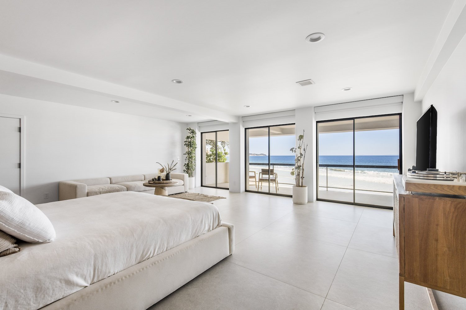 casa steve mcqueen alic macgraw malibú dormitorio