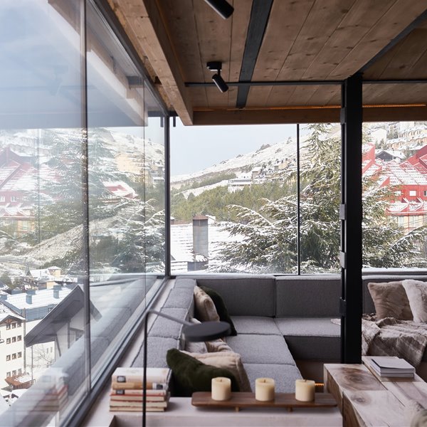 Esta es la casa en la que queremos estar mientras vemos nevar