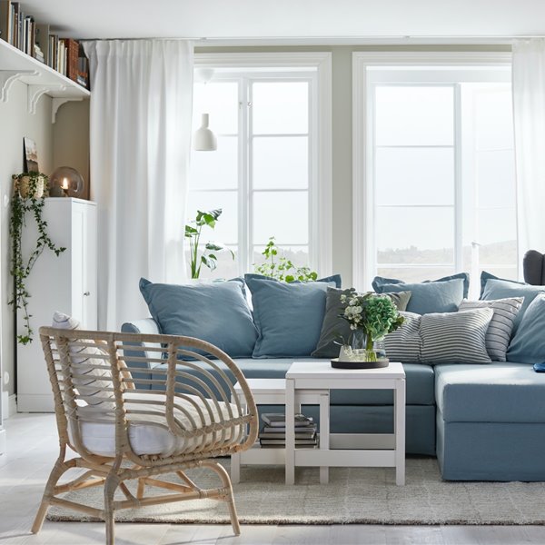SHOPPING: Un salón moderno con muebles de Ikea por menos de 1000 euros 