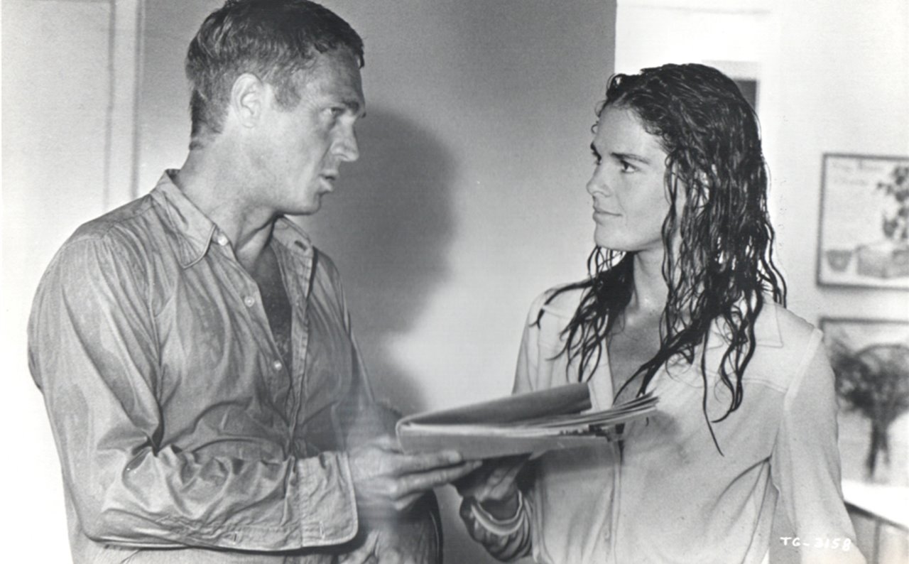 Steve McQueen y Ali McGraw