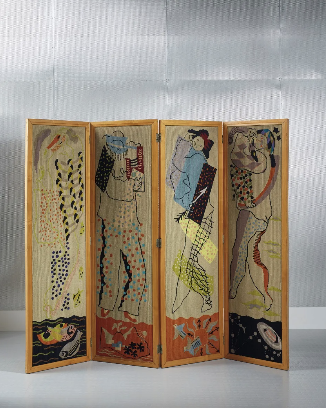 Biombo "Les Constellations", de Jean Lurçat.