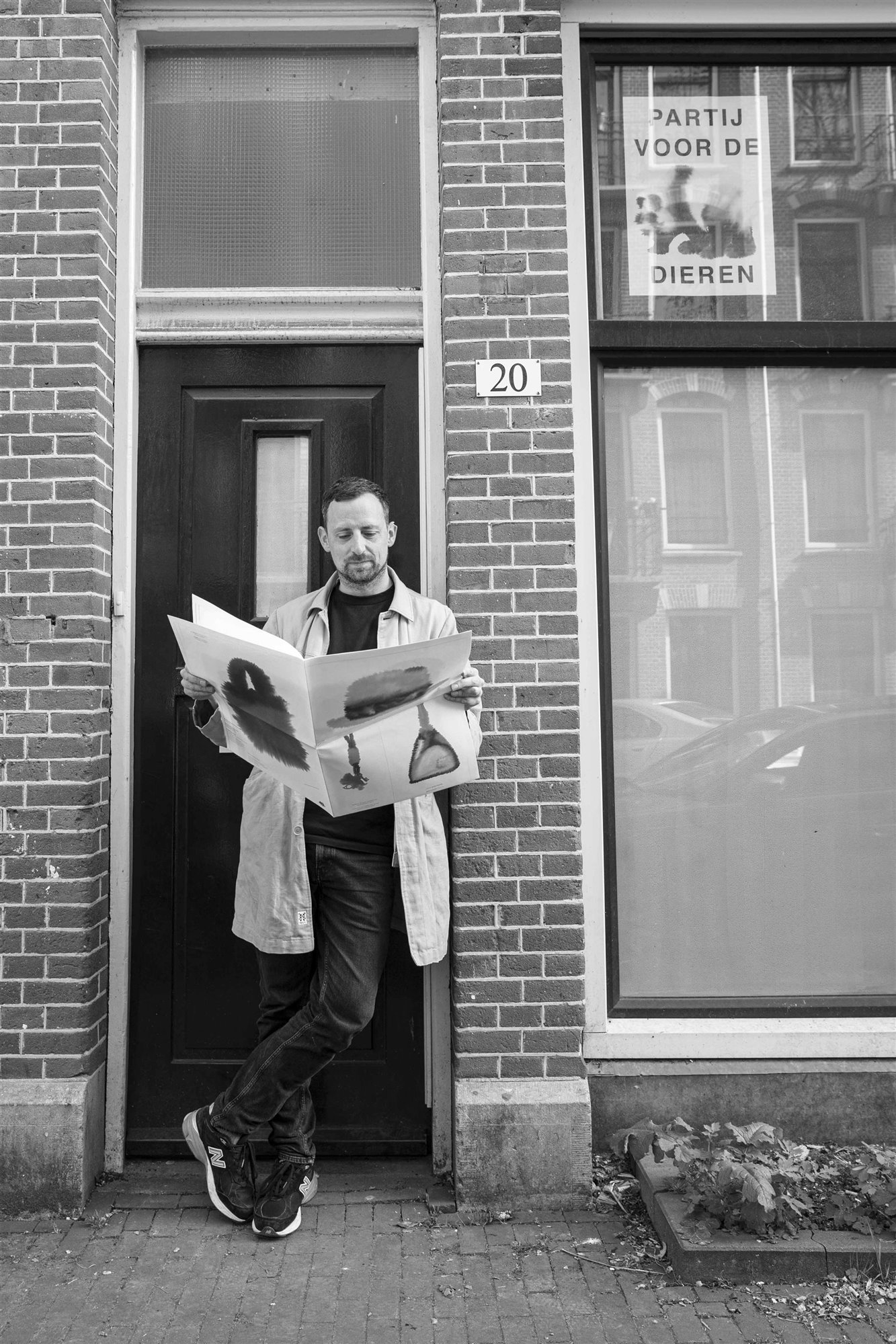 El artista Rop van Mierlo