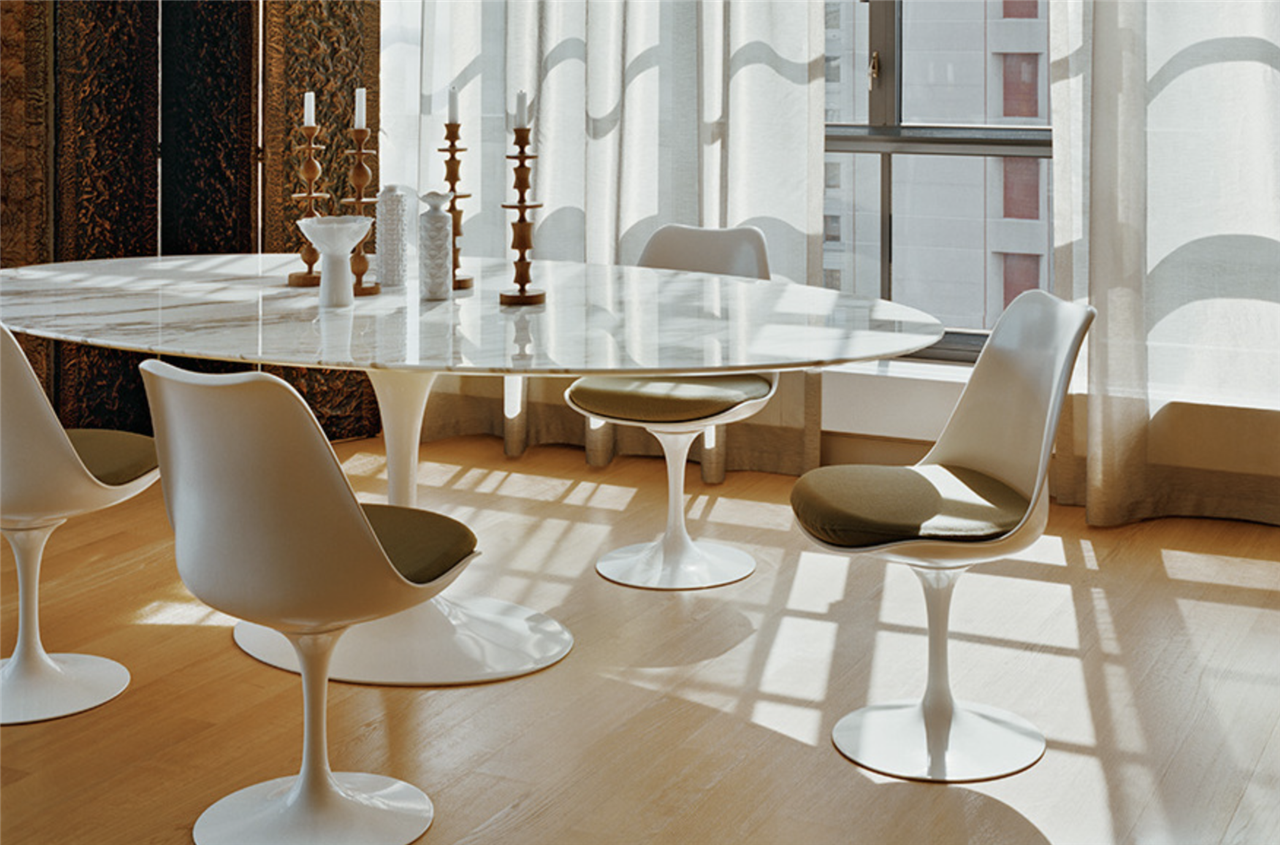Mesa Tulip, de Eero Saarinen.