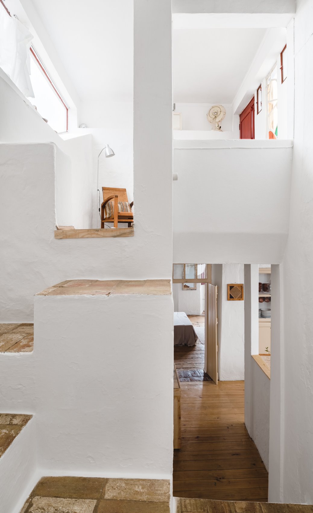 Casa Portugal. No se tocó la estructura