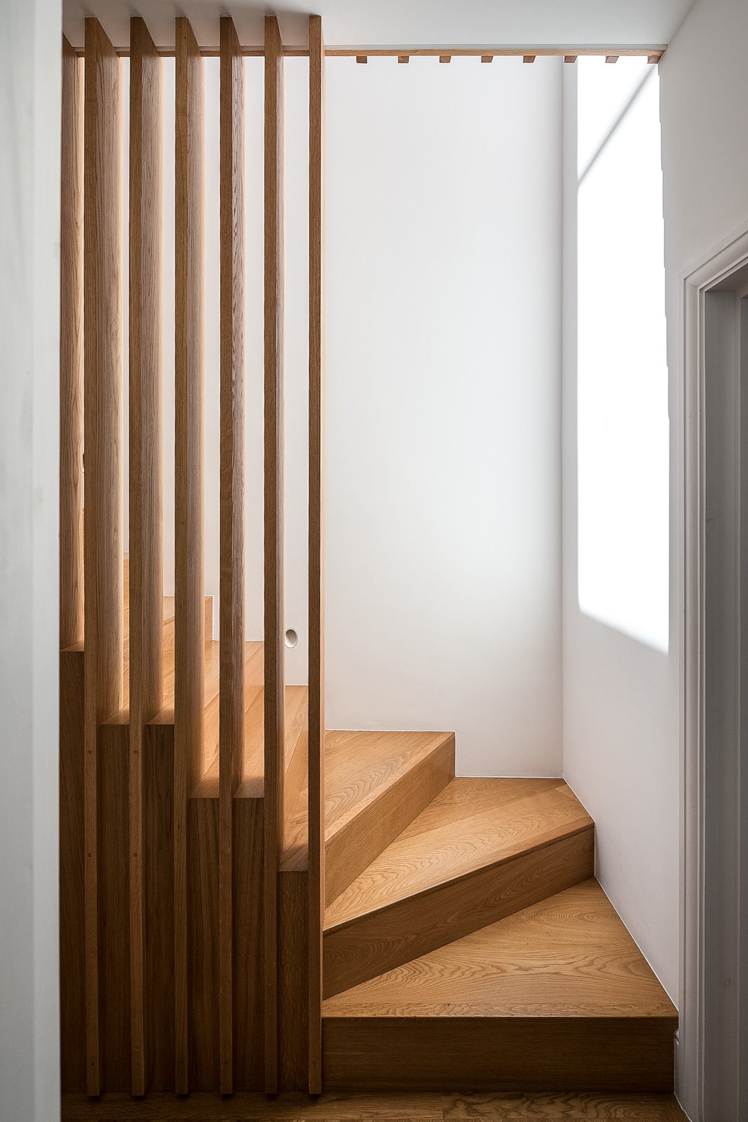 escalera madera 