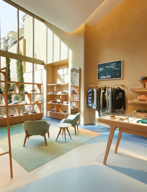 Entramos en la nueva tienda de Hermès en un edifcio histórico de Barcelona