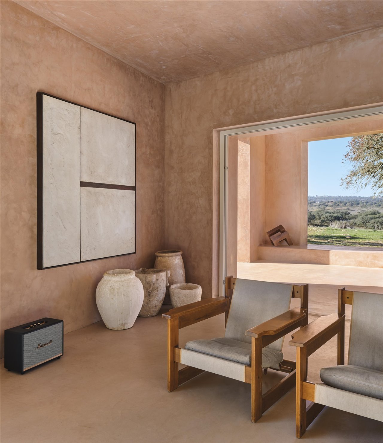 Casa Alentejo argamasa de cal estudio Bak Gordon 