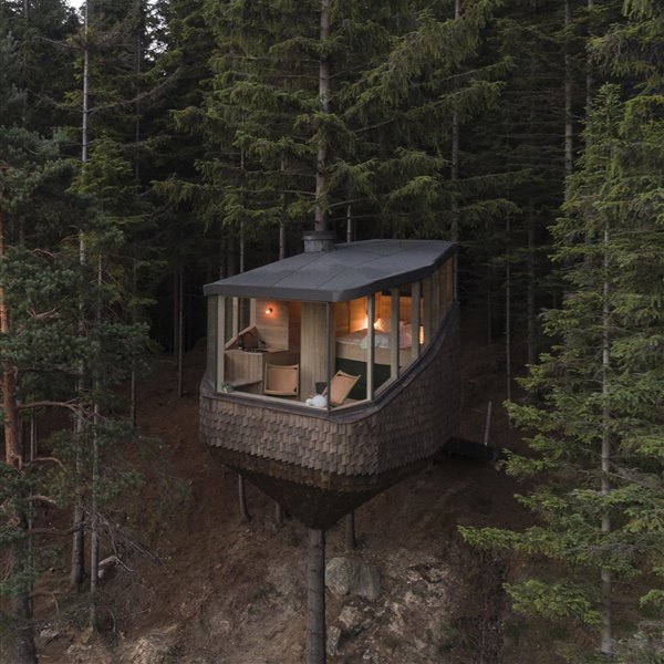 5 casas para dormir sobre los árboles y que son impresionantes (no aptas para personas con vértigo)