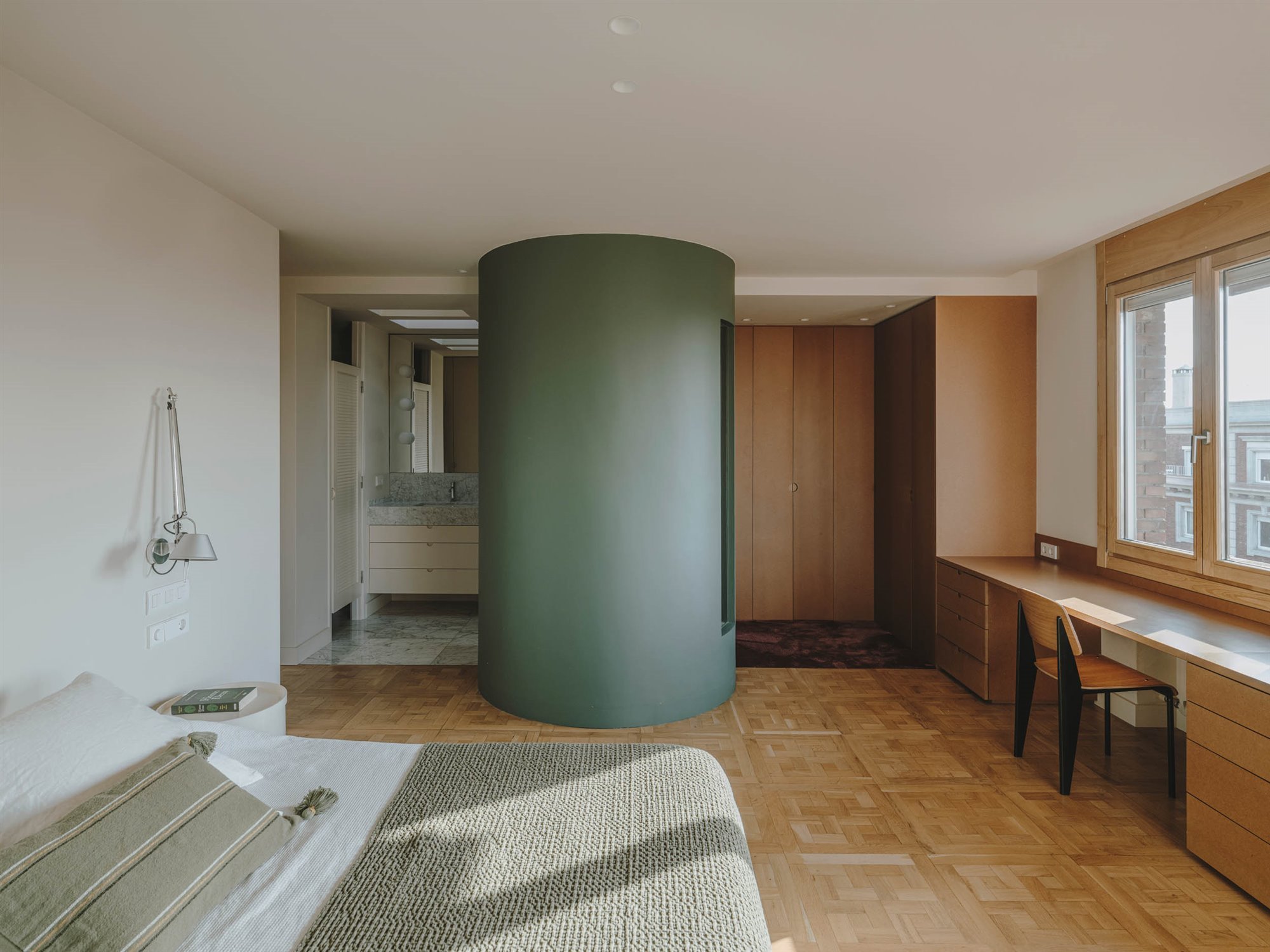Dormitorio ático barcelona
