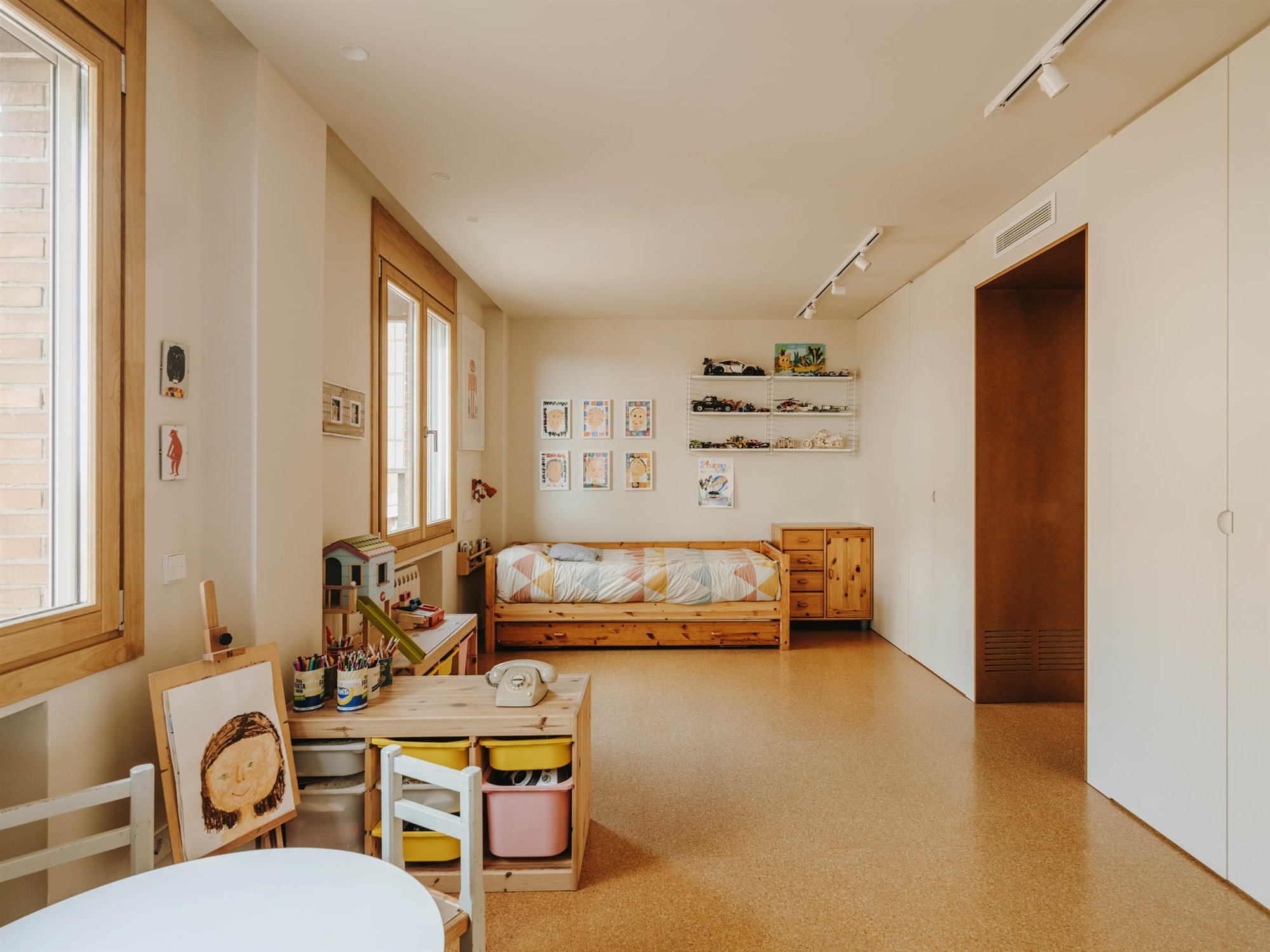Dormitorio infantil atico barcelona
