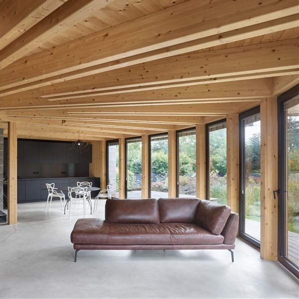 Esta casa passivhaus apenas genera residuos, se calienta con la energía del sol y aprovecha el agua de lluvia
