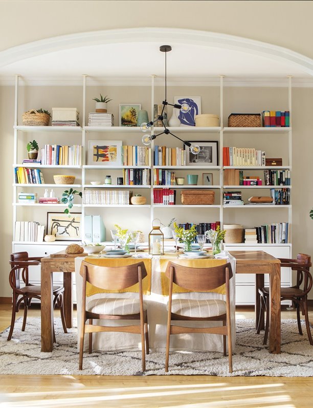 Librerías tamaño XXL: aprende a organizarla y a elegir la mejor