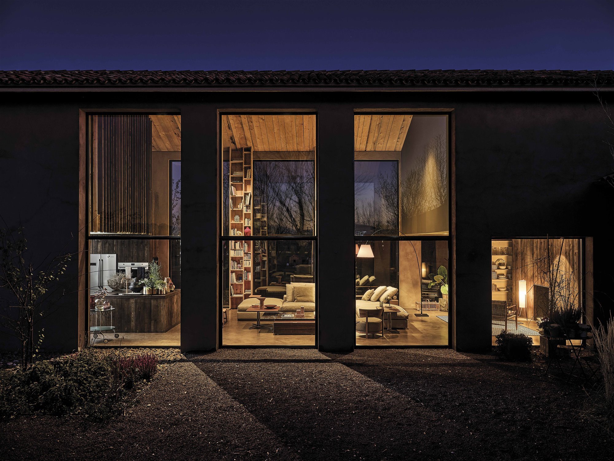 Flexform12 Treviso Metamorphosi104 noche exterior