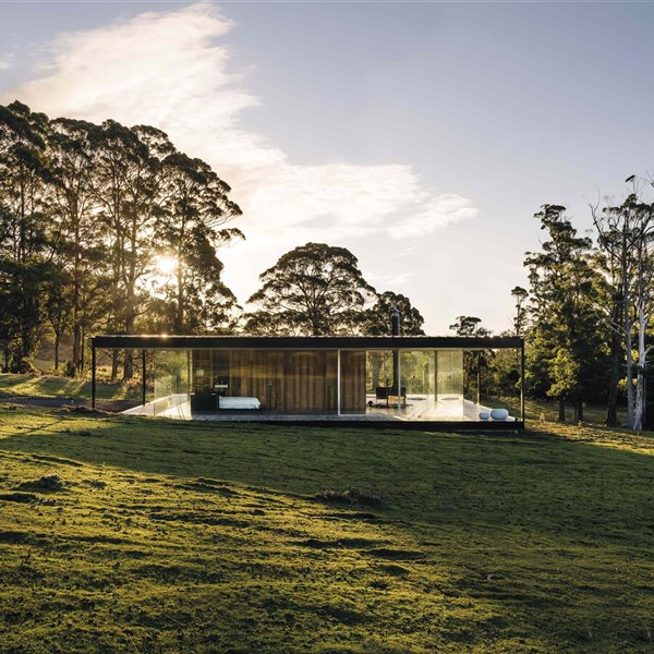 En esta casa de cristal alejada del mundo vive un escritor en busca de motivación