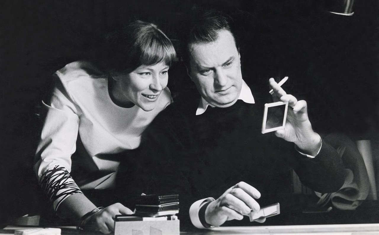 Antti y Vuokko Nurmesniemi en 1965.