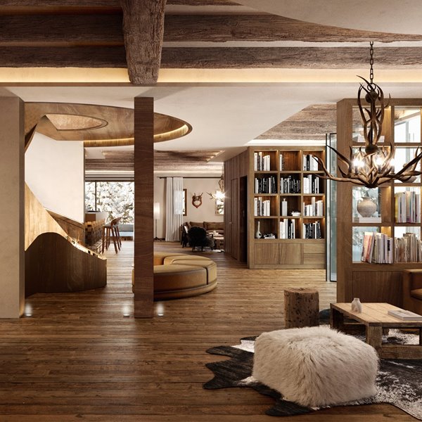 hotel Maribel, todo un clásico de Sierra Nevada (Granada) se estrena esta temporada con un cambio de imagen total, convertido en un chalet alpino.
