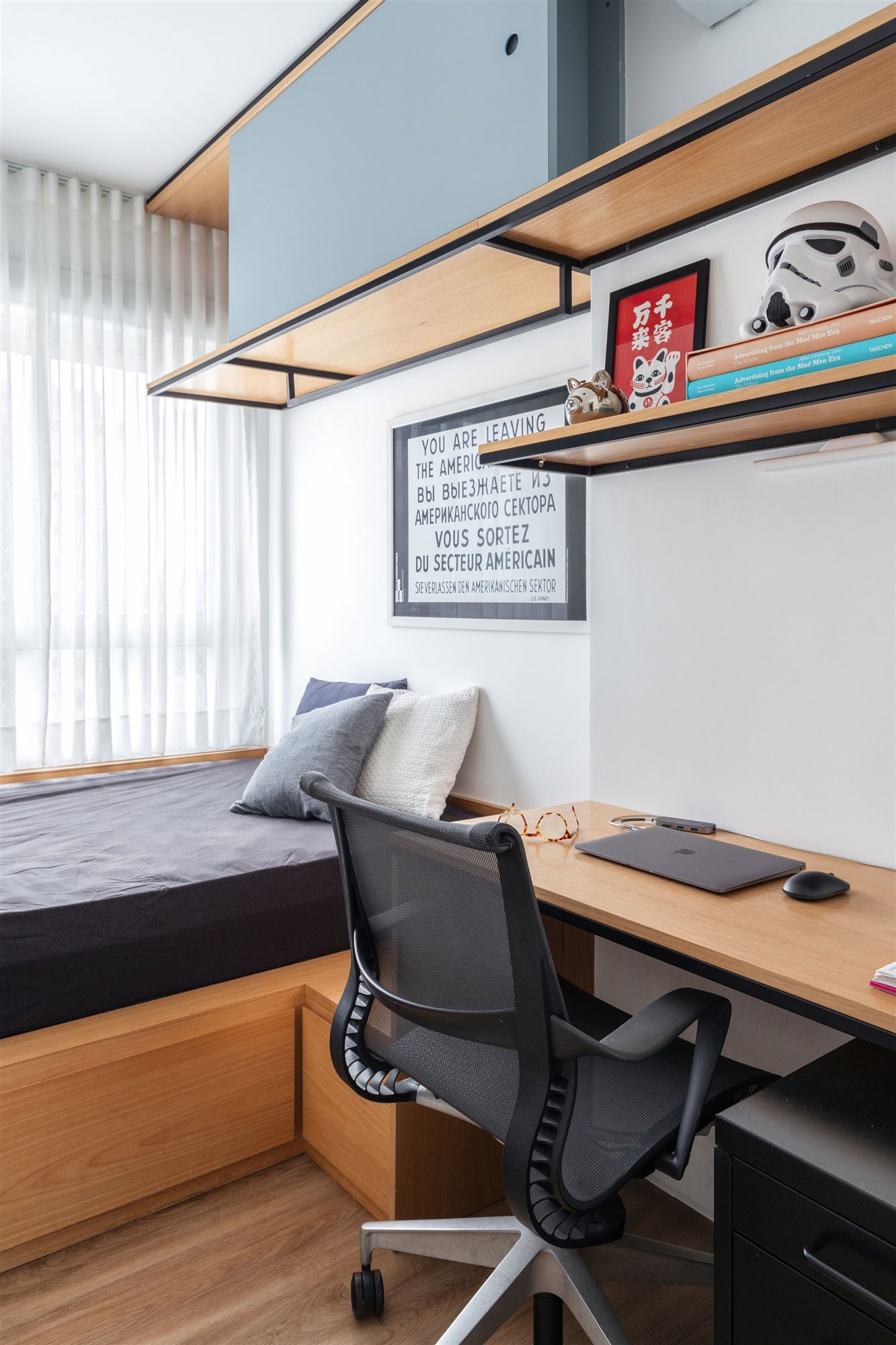 Estúdio BRA Arquitetura - Apartamento Pepyra - foto Maura Mello (25). Ahora es una oficina