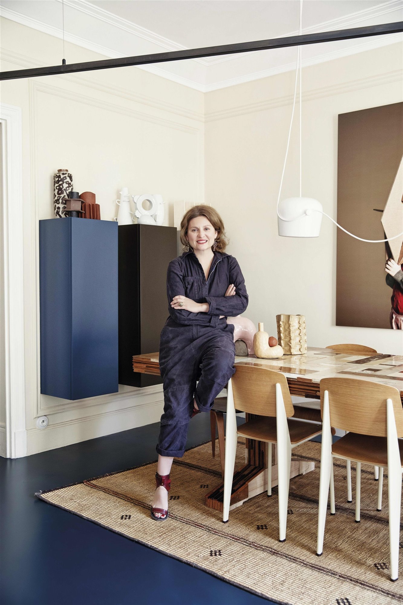 La casa de la fundadora de Milk Magazine 