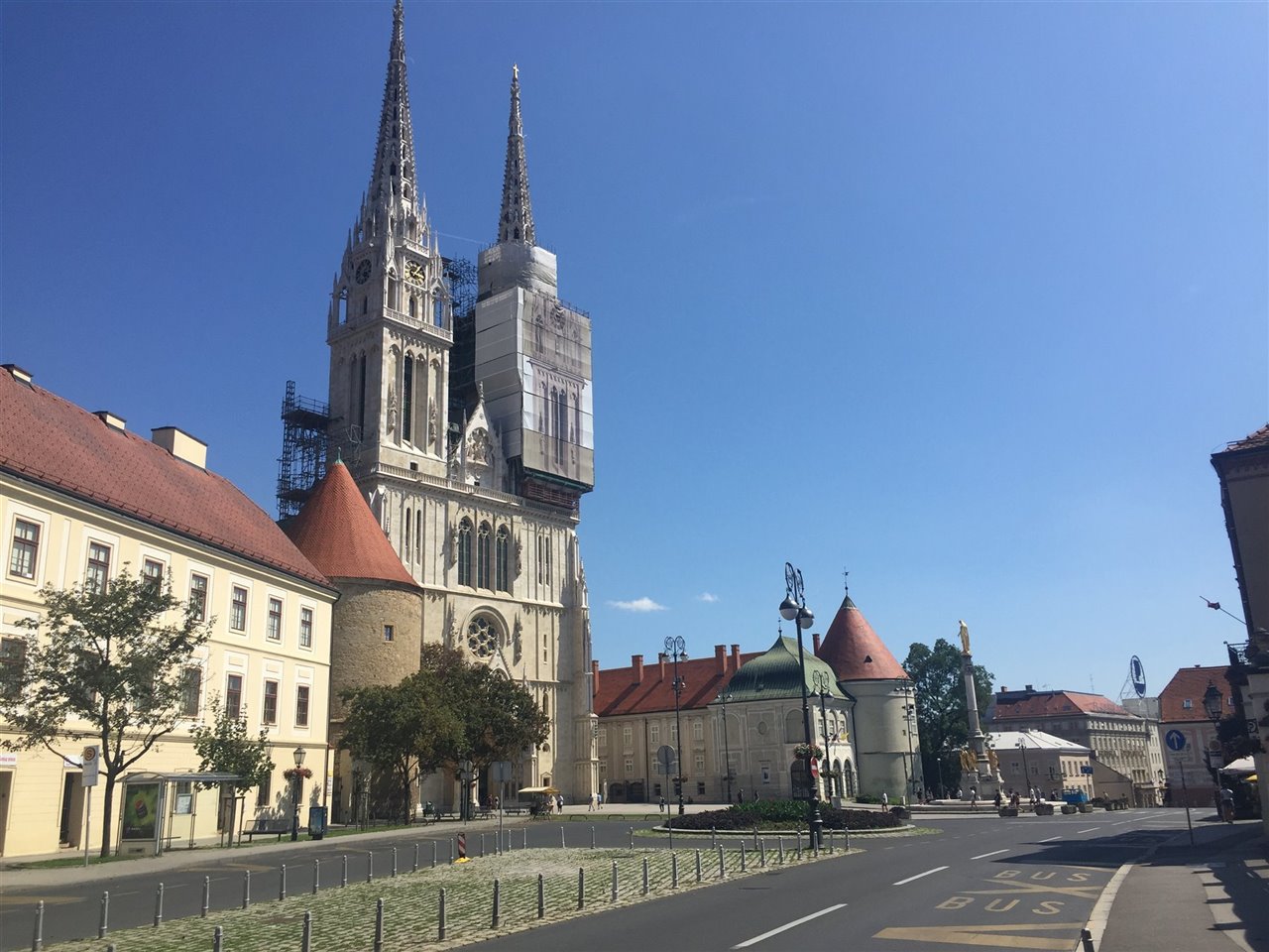 Catedral de la Asunción en Zagreb.