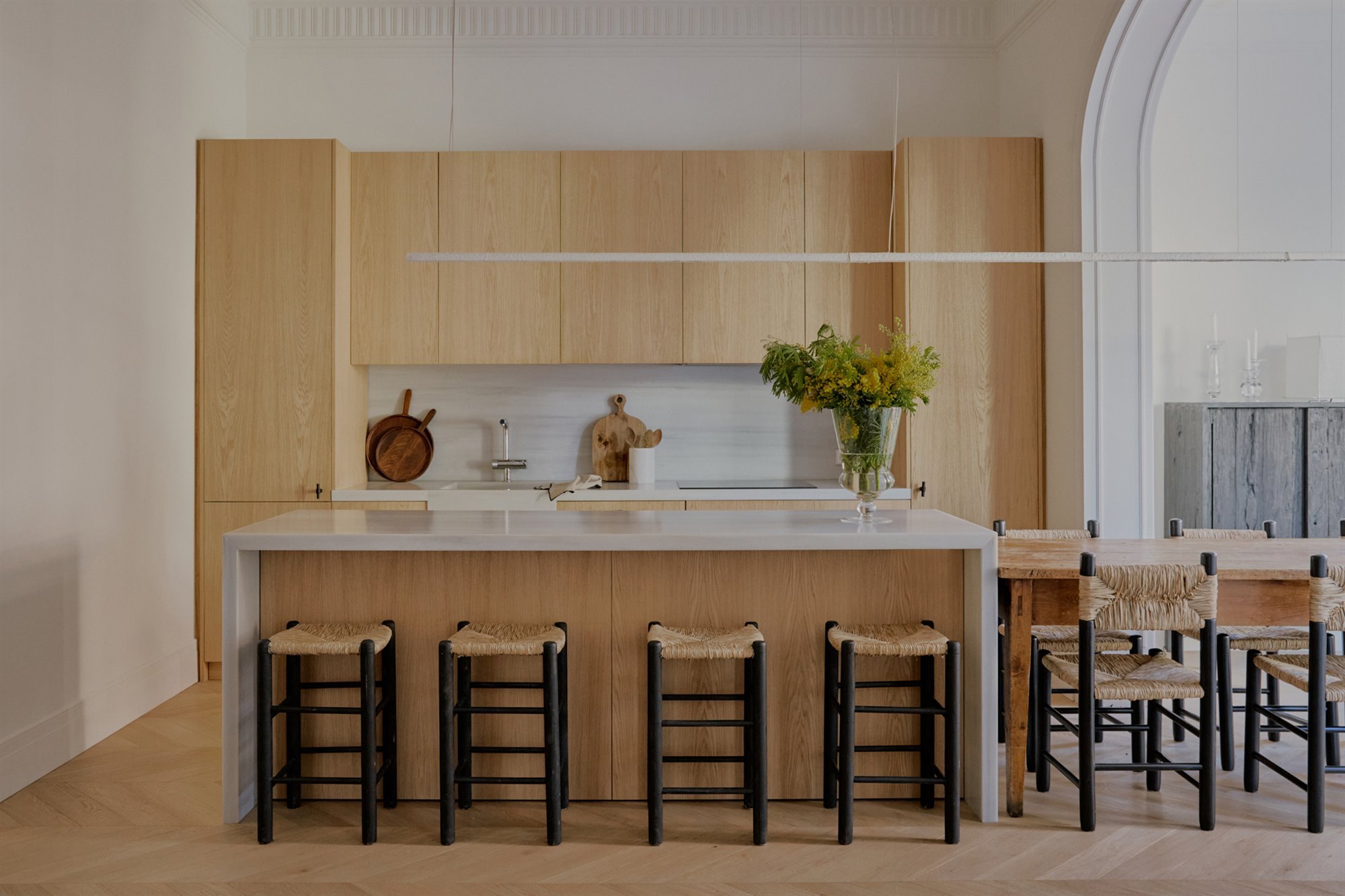 cocina madera barcelona