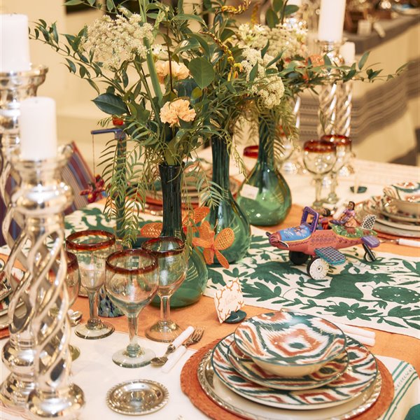 Así se pone una mesa de estilo mexicano para una cena inolvidable
