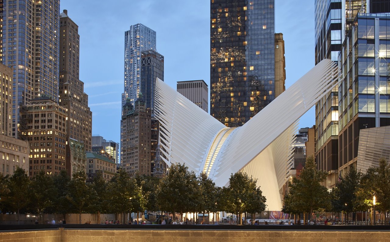 WTC Transportation Hub, de Santiago Calatrava