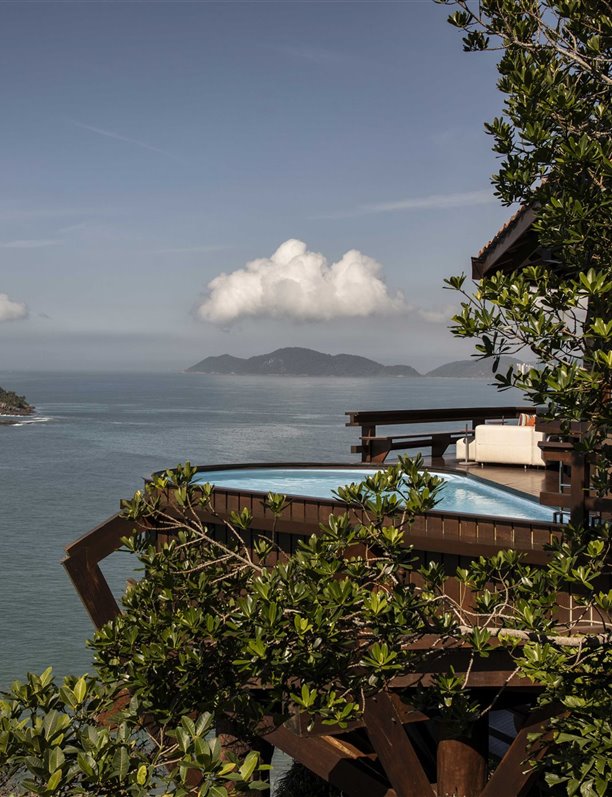 La casa de vacaciones definitiva está en Brasil y tiene TODO lo que deseas