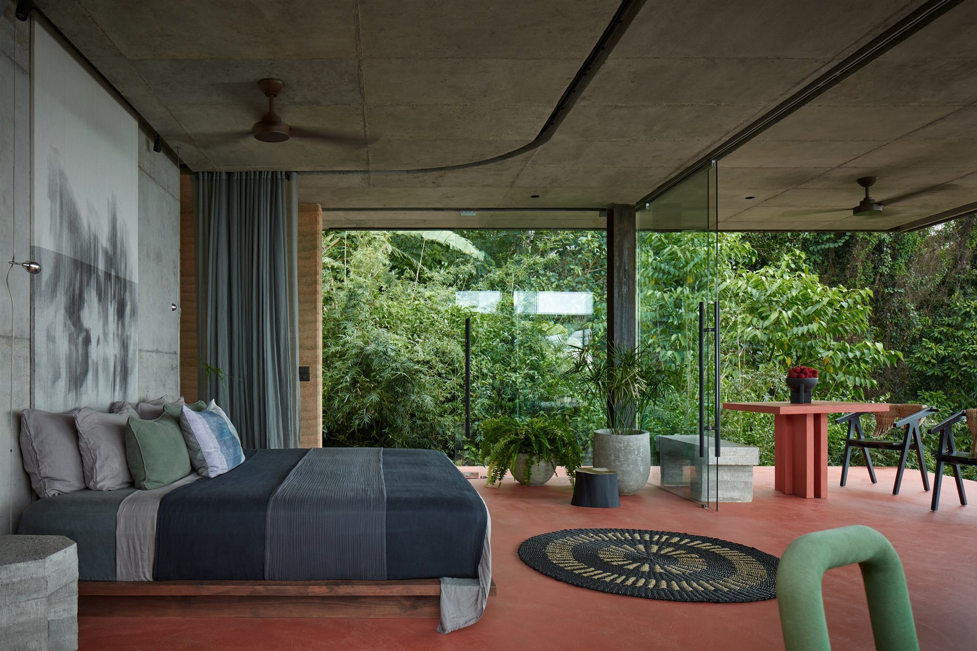 dormitorio vistas selva Costa Rica 